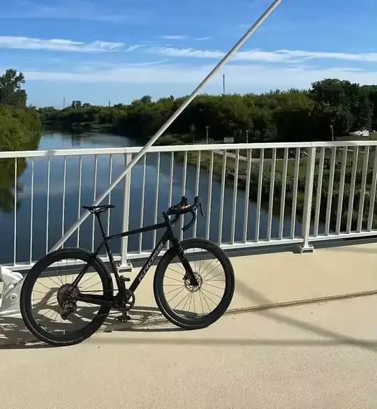 Kross with 10PLUS gravel wheels