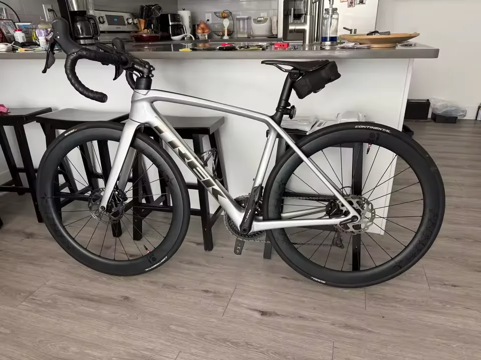 Trek with 10PLUS road wheels