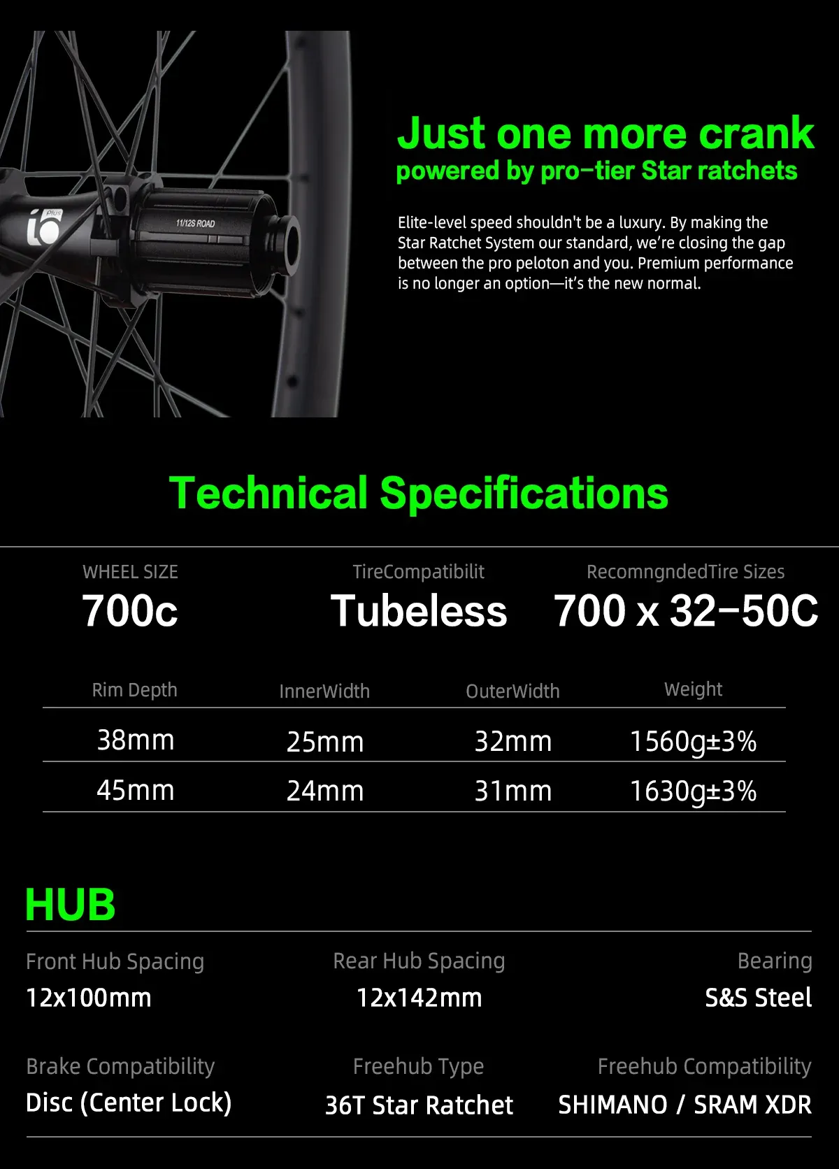 10PLUS Gravel T Series &mdash; listing image